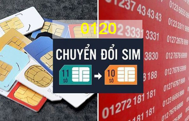 0120 đổi thành đầu số nào?