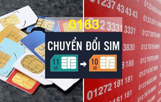 0163 đôi thành đầu số nào?