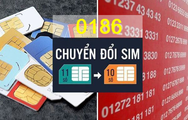 Đầu 0186 chuyển thành đầu số nào?